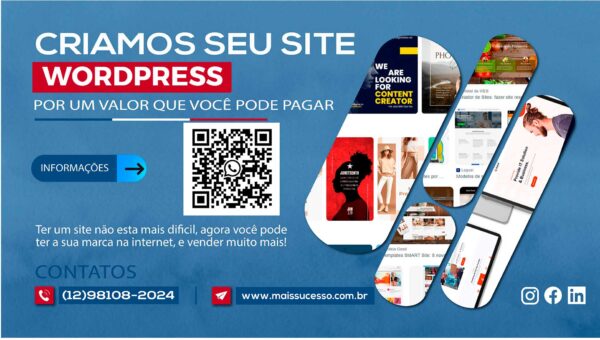 Criamos seu Site WordPress